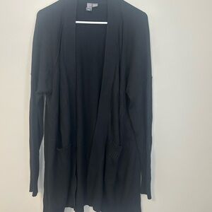 Sweaty Betty Black Open Front Cardigan